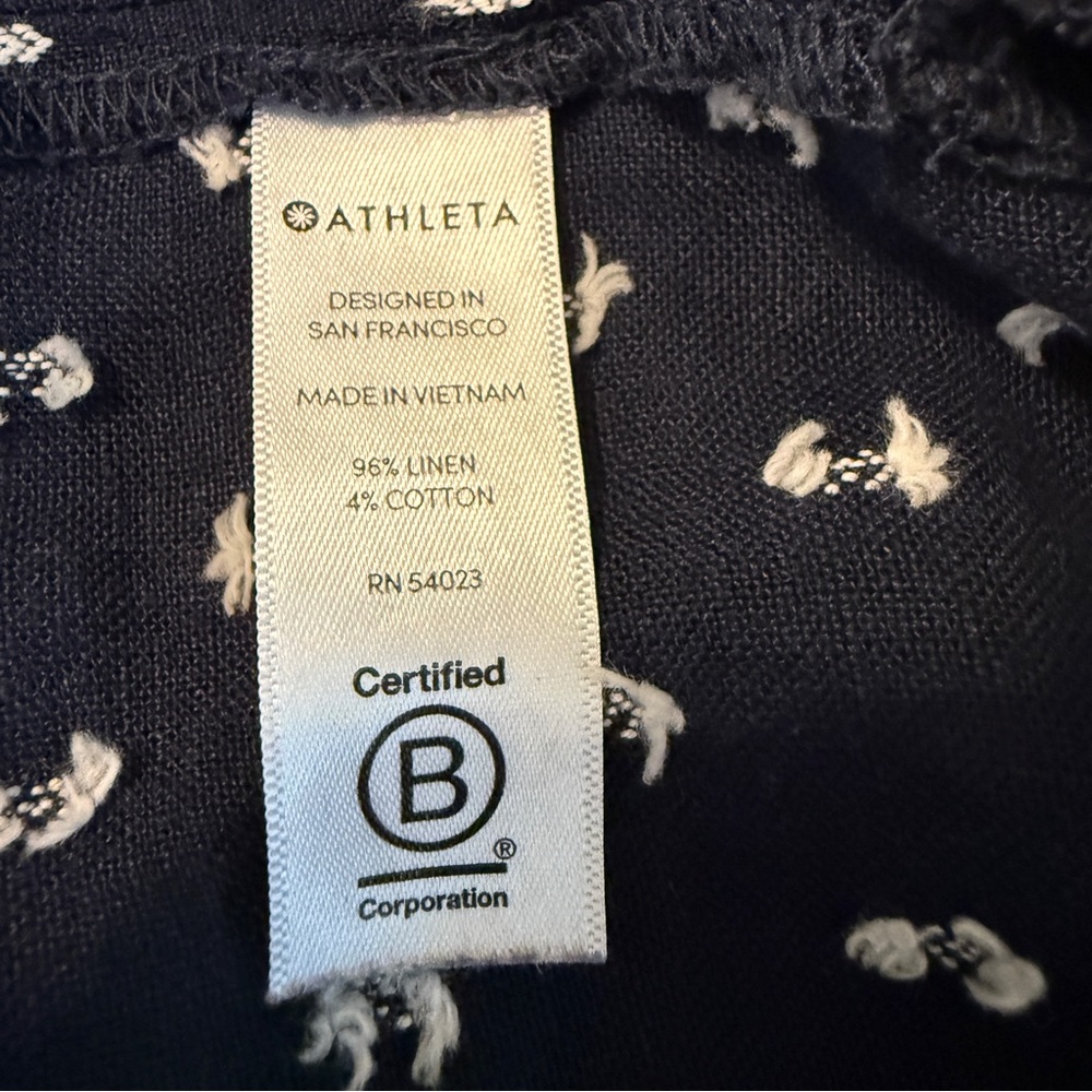 Athleta | Jumpsuit with Pockets, Navy Blue - Picture 10 of 11